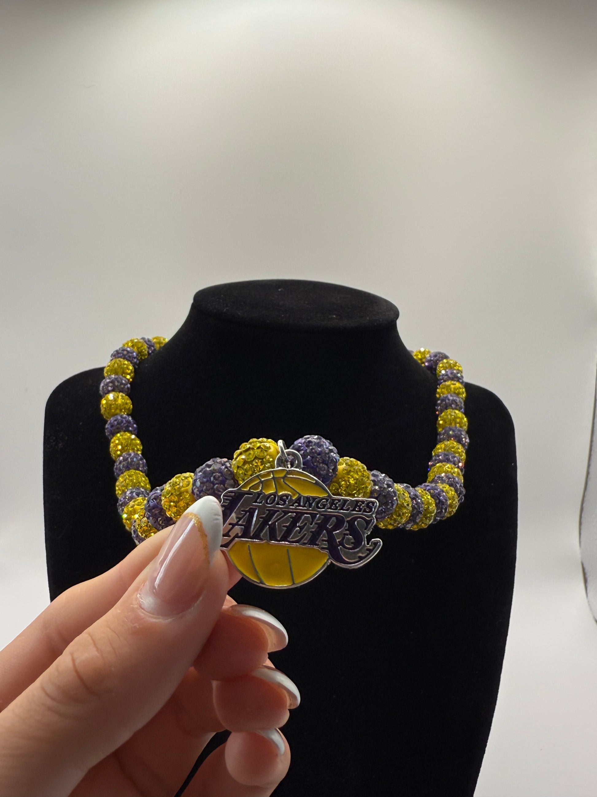 Lakers Charm Necklace